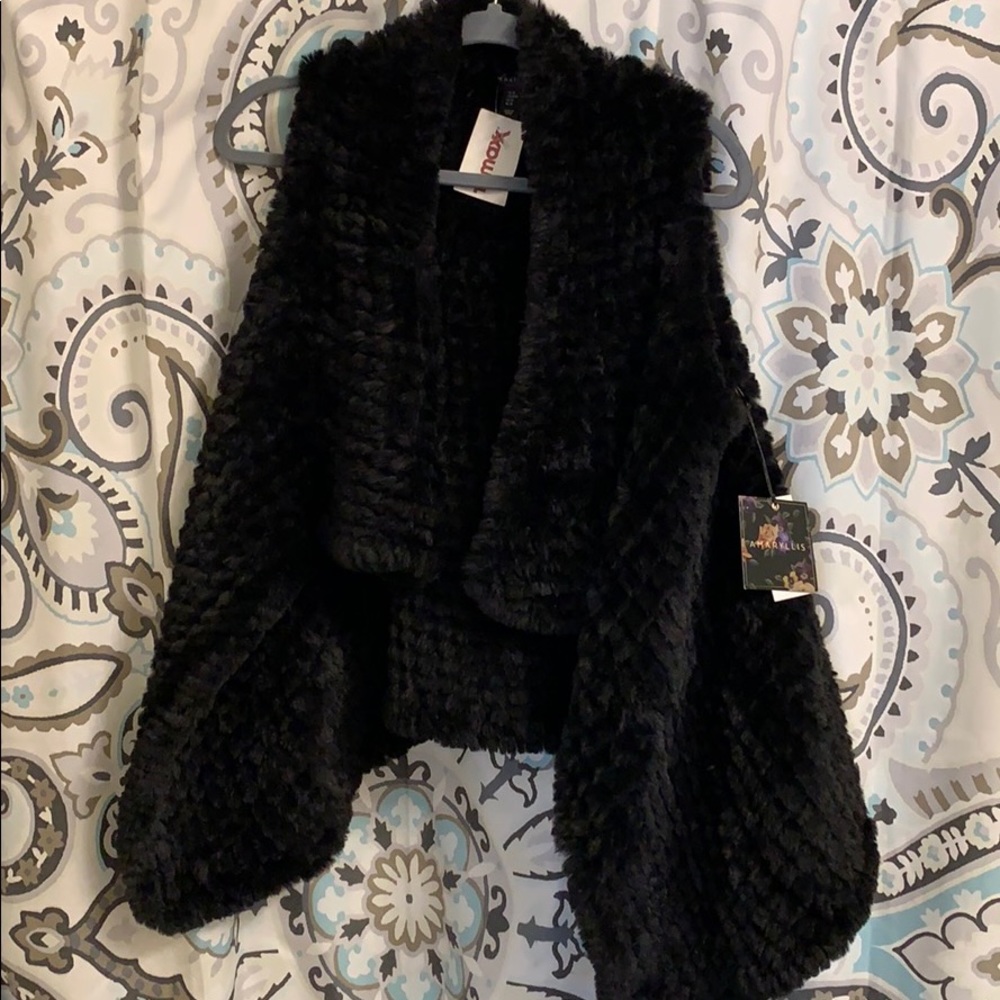 Cute winter Fur vest